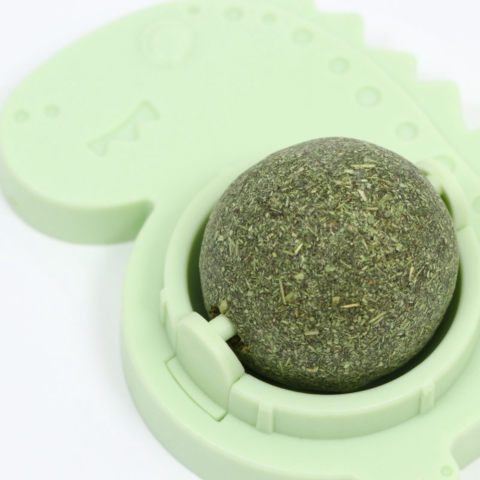 Игрушка для кошек «Динозаврик» из кошачьей мяты Игрушка для кошек «Динозаврик» из кошачьей мяты