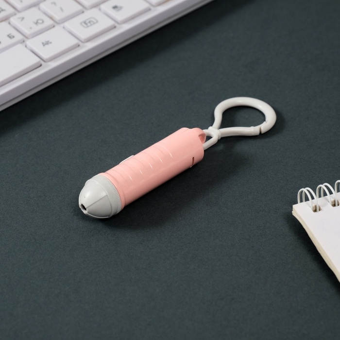 Указка лазерная пластик Указка лазерная пластик "Нежно-розовая" LR44х3 шт 1,6х1,6х6,5 см