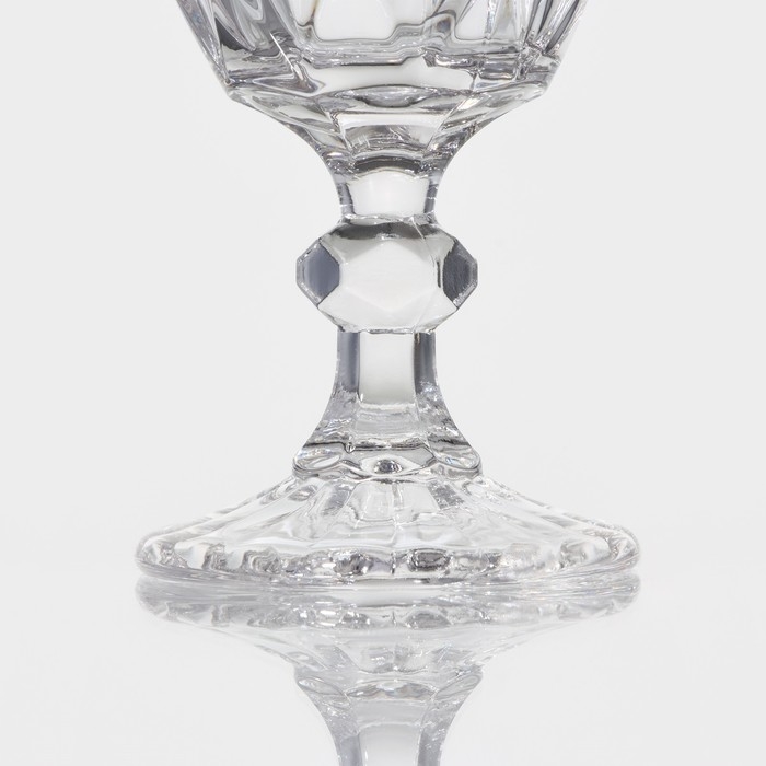 Набор бокалов для вина стеклянный «Круиз», 270 мл, 8×15,5 см, 6 шт Набор бокалов для вина стеклянный «Круиз», 270 мл, 8×15,5 см, 6 шт