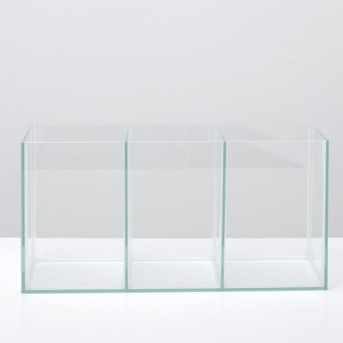 Отсадник трехсекционный 10 литров, 34 х 15 х 20 см