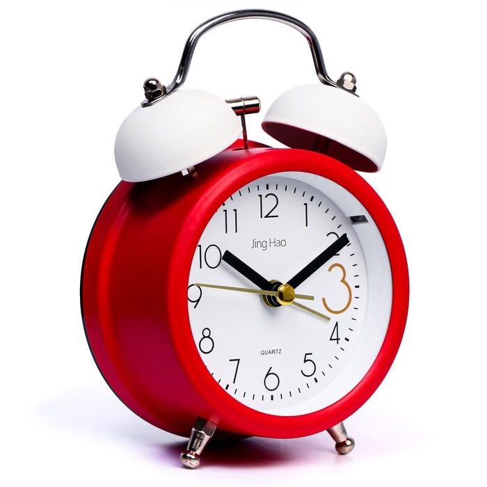 Будильник, плавный ход, d-8 см Будильник, плавный ход, d-8 см