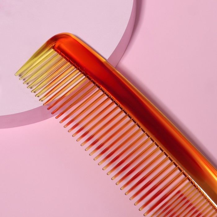 Набор расчёсок, 2 предмета, цвет «янтарный» Набор расчёсок, 2 предмета, цвет «янтарный»