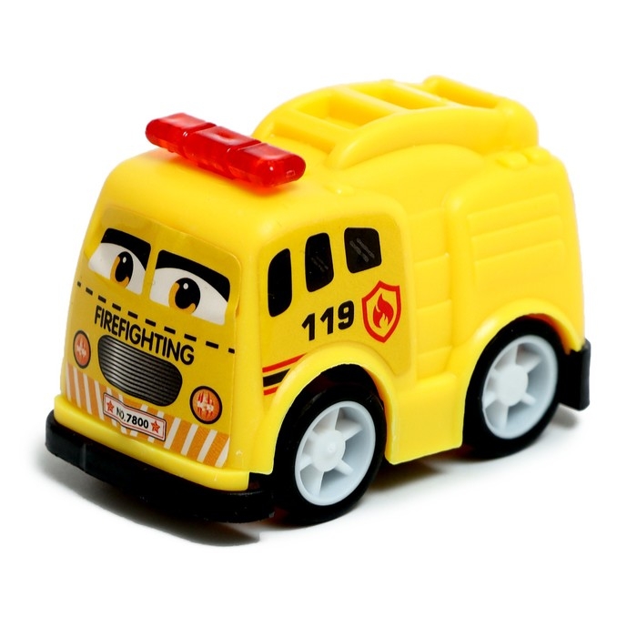 Набор машинок «Городской транспорт», инерция, 10 штук Набор машинок «Городской транспорт», инерция, 10 штук