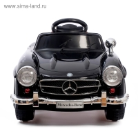 Электромобиль MERCEDES-BENZ 300SL, с радиоуправлением, свет и звук, цвет черный