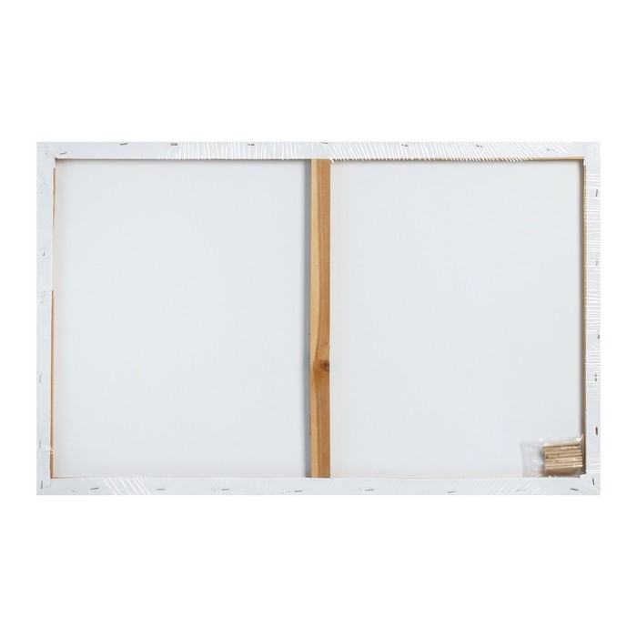 Холст на подрамнике, хлопок 100%, 1,6 х 60 х 90 см, акриловый грунт, мелкозернистый, 280 г/м²