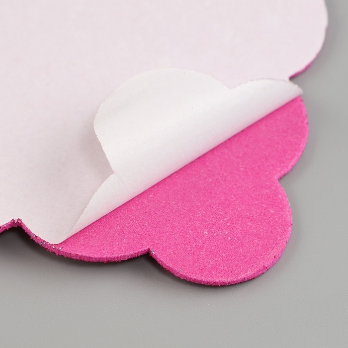 Набор наклеек из EVA  Набор наклеек из EVA "Квадрат", 6 шт, цвет МИКС