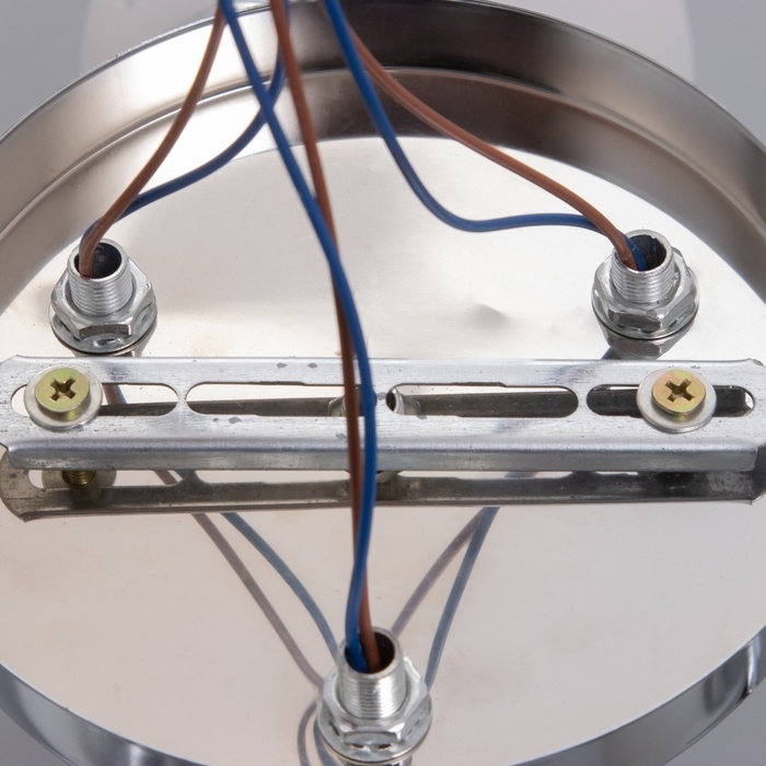 Люстра Люстра "Аура" 3х40Вт Е27 Хром МОДЕЛЬ: 2612363