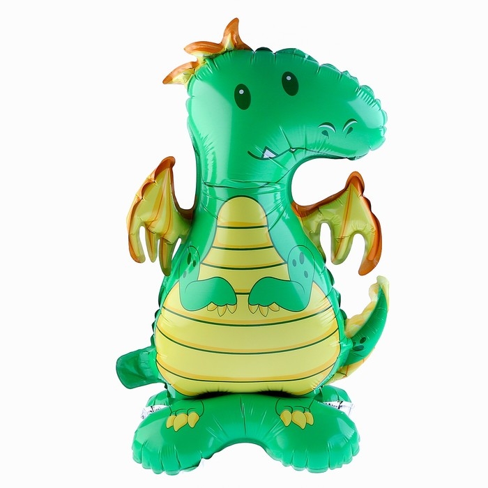 Шар фольгированный 18" &laquo;Милый дракоша&raquo;, на подставке, под воздух