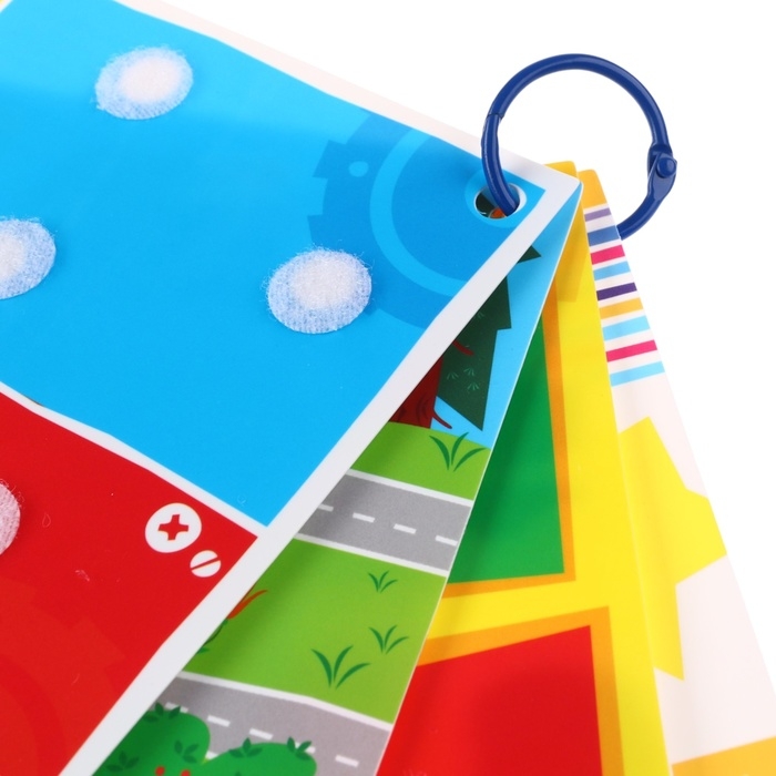 Игра развивающая на липучках  Игра развивающая на липучках "Изучаем окружающий мир", Фиксики