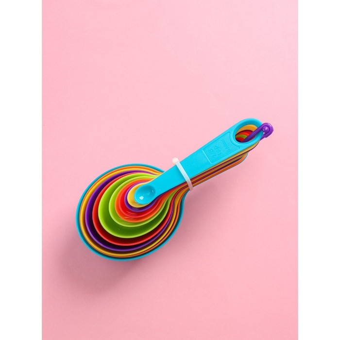 Набор мерных ложек Доляна «Заряд», 12 шт, 22×8×1,5 см, цвет МИКС Набор мерных ложек Доляна «Заряд», 12 шт, 22×8×1,5 см, цвет МИКС