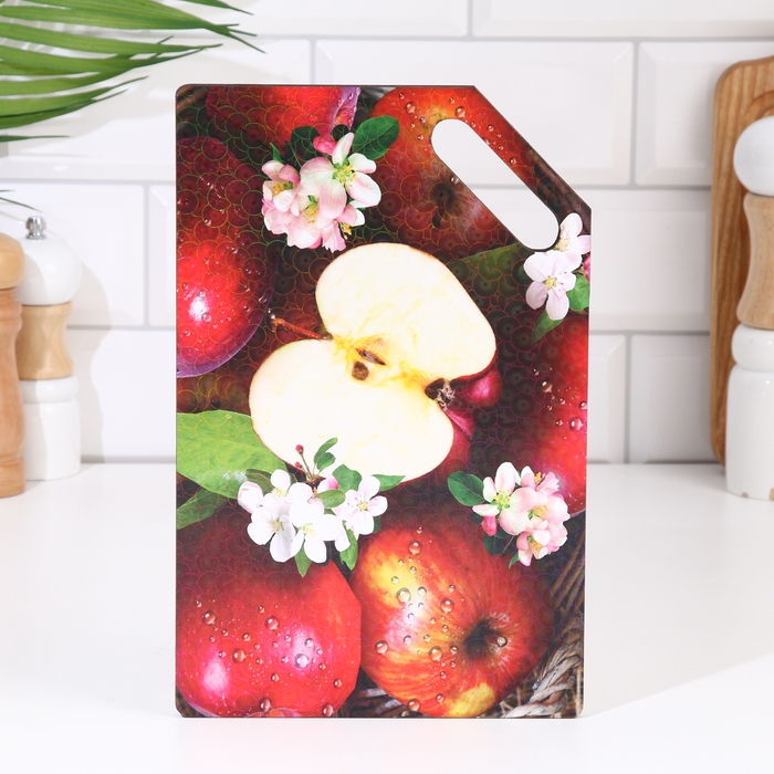 Доска разделочная  Доска разделочная "Сочное яблоко"  27х18 см
