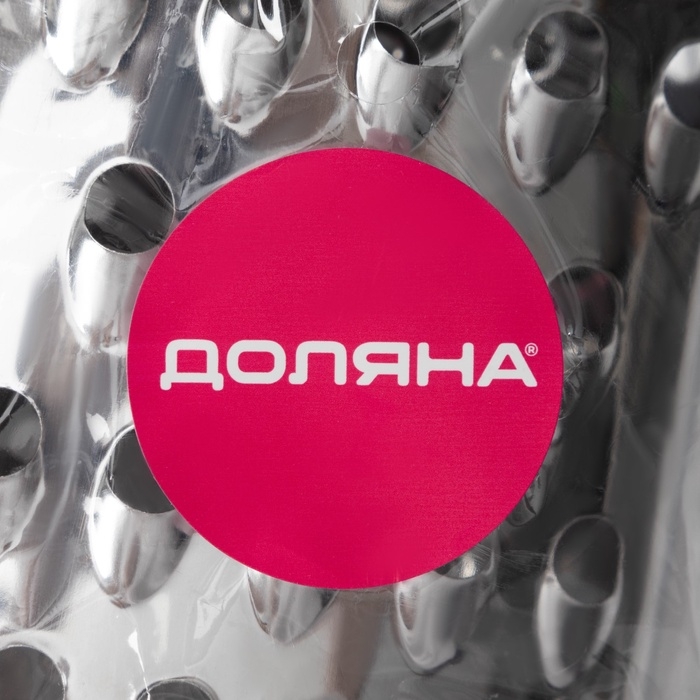 Тёрка овальная Доляна «Профи», 15,5×8×4 см, прорезиненная, цвет ручки тёмно-серый Тёрка овальная Доляна «Профи», 15,5×8×4 см, прорезиненная, цвет ручки тёмно-серый