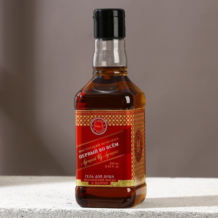 Новогодний подарочный набор косметики «Первый во всём», гель для душа во флаконе виски 250 мл и камни для виски, Новый Год Новогодний подарочный набор косметики «Первый во всём», гель для душа во флаконе виски 250 мл и камни для виски, Новый Год