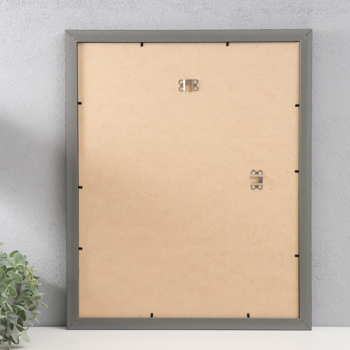 Фоторамка пластик Фоторамка пластик "МИРАМ" 40х50 см грецкий орех (пластиковый экран)