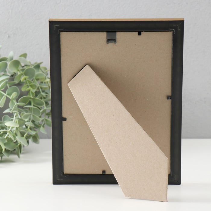 Фоторамка пластик Фоторамка пластик "Винтаж" 15х21 см, венге