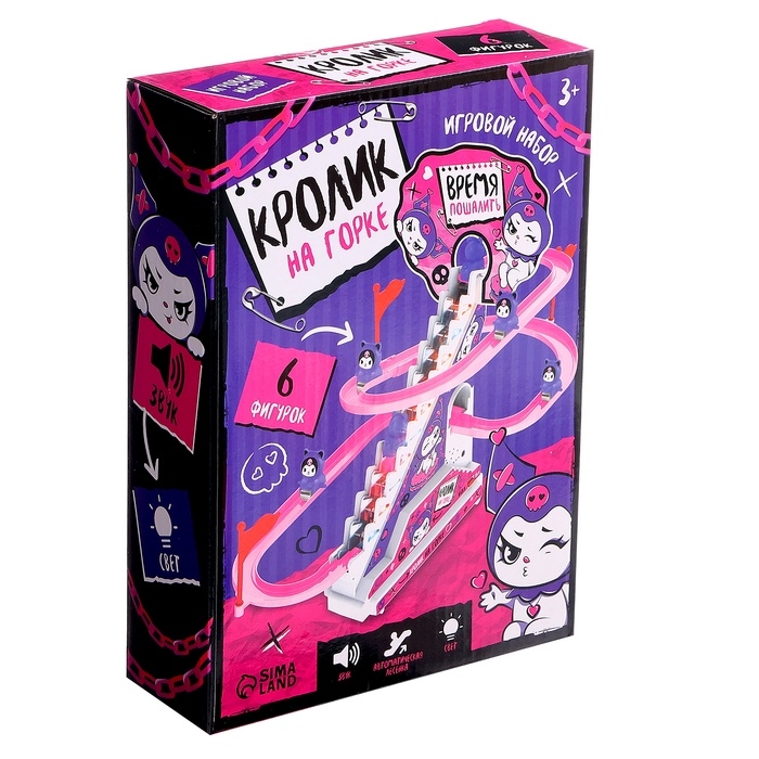 Игровой набор «Кролик на лесенке», 6 фигурок, 3+ Игровой набор «Кролик на лесенке», 6 фигурок, 3+