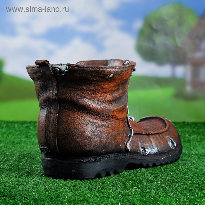 Фигурное кашпо Фигурное кашпо "Башмак" 33х18см