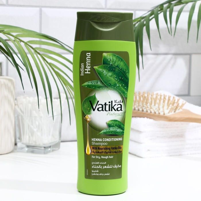 Шампунь для волос Dabur VATIKA Henna с хной, 400 мл Шампунь для волос Dabur VATIKA Henna с хной, 400 мл