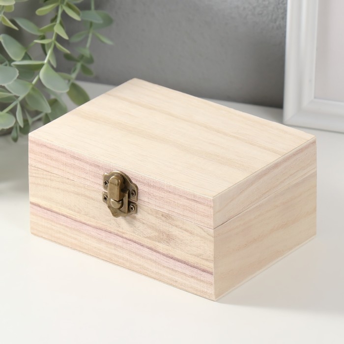 Шкатулка для росписи Шкатулка для росписи "Прямоугольная" 14х7х10,5 см