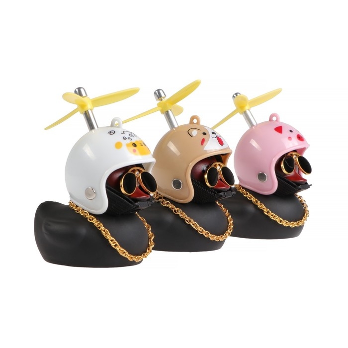 Утка с пропеллером, цвет черный, МИКС Утка с пропеллером, цвет черный, МИКС