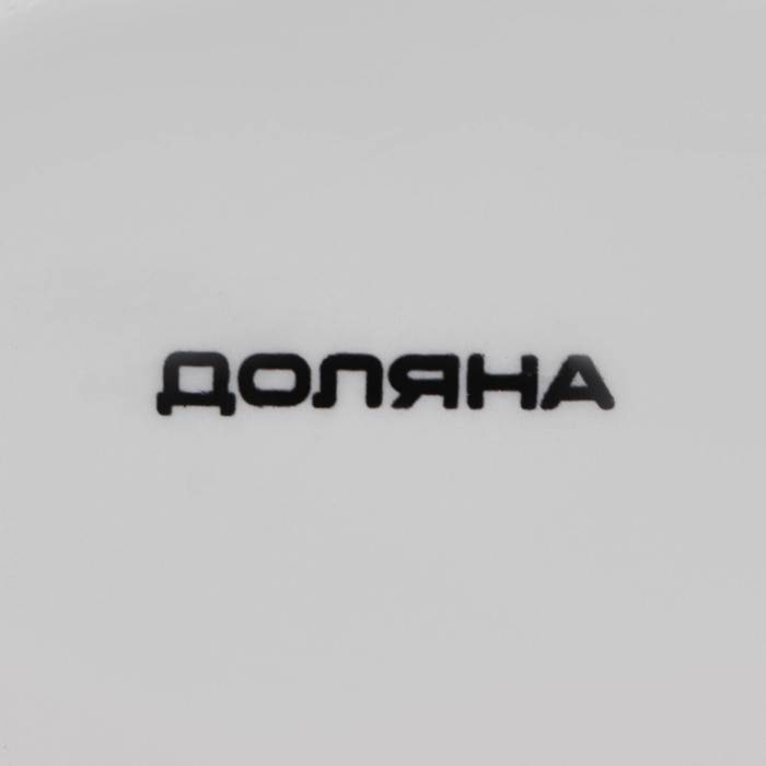 Салатник Доляна &laquo;Зайка&raquo;, 350 мл, 18&times;14&times;11 см, голубой ободок