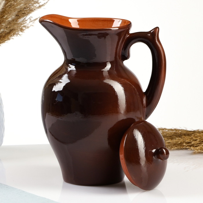 Кувшин Кувшин "Дачный" 1,4л / 22,5х13,5см, былина