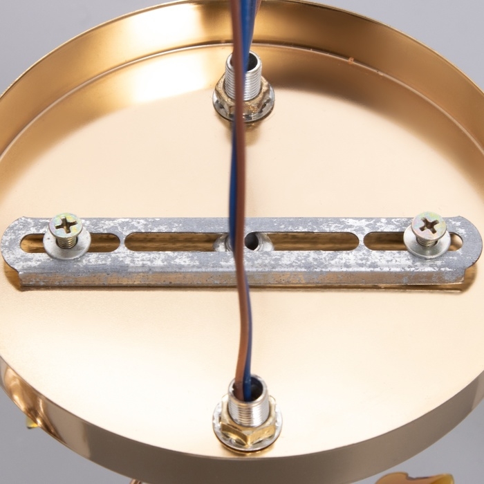 Люстра Люстра "Айон" 2х40Вт Е27 Золото МОДЕЛЬ: 2612380