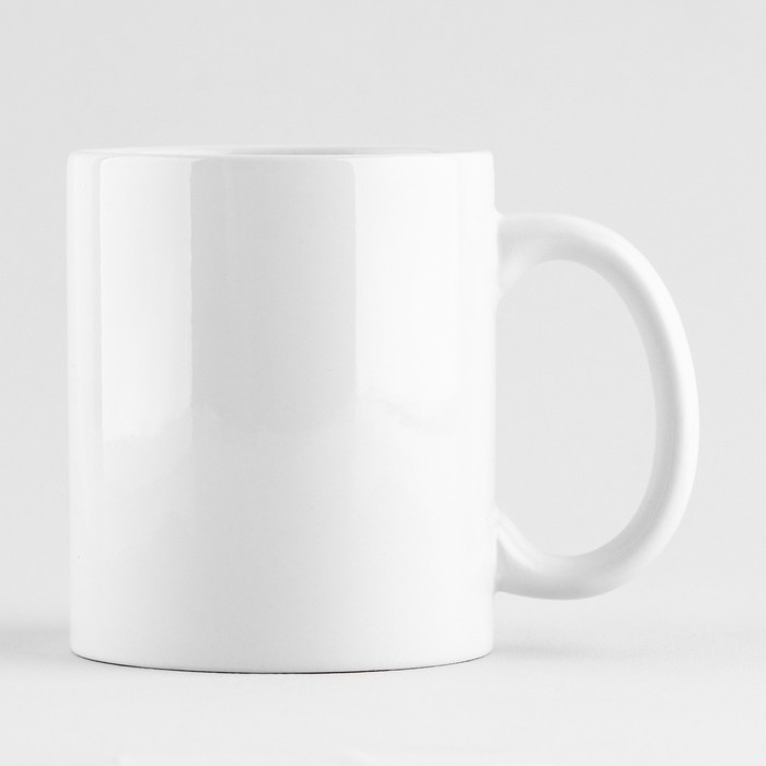 Кружка керамическая «Татьяна», 320 мл, цвет белый Кружка керамическая «Татьяна», 320 мл, цвет белый