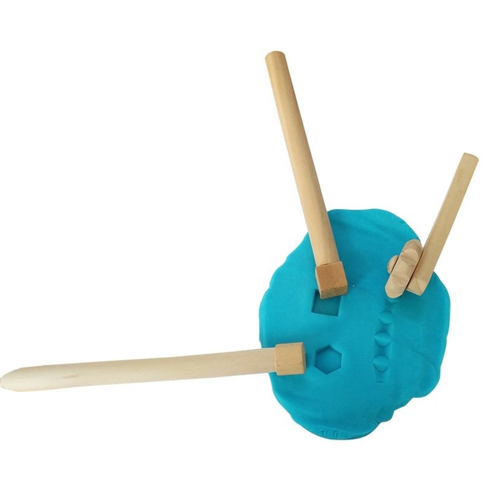 Деревянный набор инструментов для лепки, 12 шт., 19 × 6,5 × 7,5 см Деревянный набор инструментов для лепки, 12 шт., 19 × 6,5 × 7,5 см