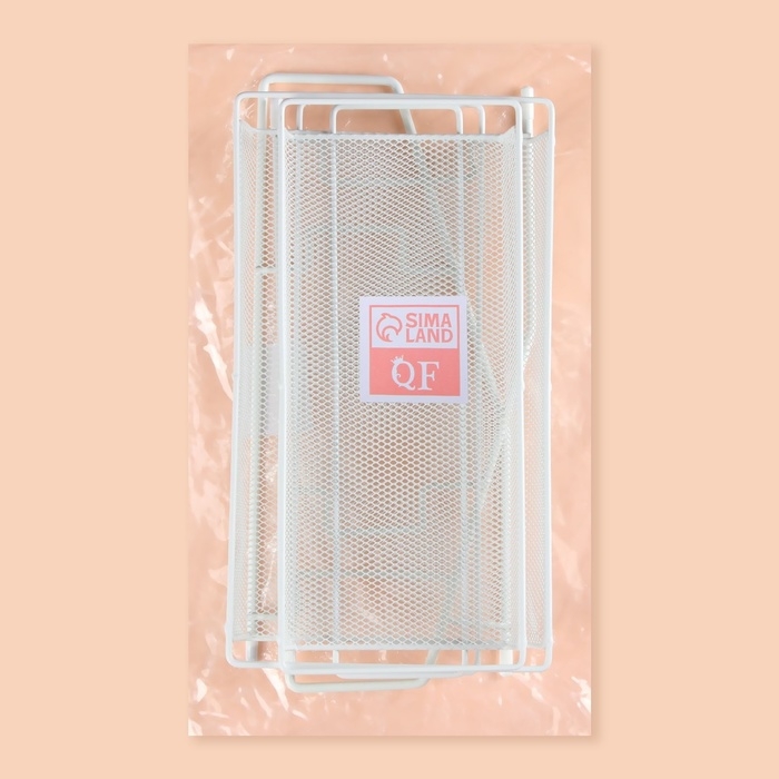 Органайзер для хранения косметических средств/принадлежностей, двухуровневый, 31 × 32 × 16.5 см, цвет белый Органайзер для хранения косметических средств/принадлежностей, двухуровневый, 31 × 32 × 16.5 см, цвет белый