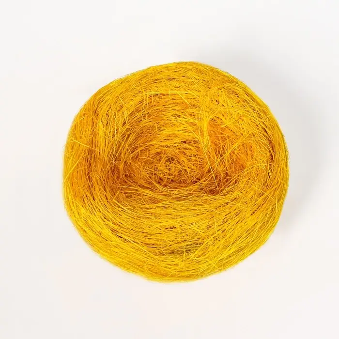 Гнездо, 10 см, крашеная солома, МИКС