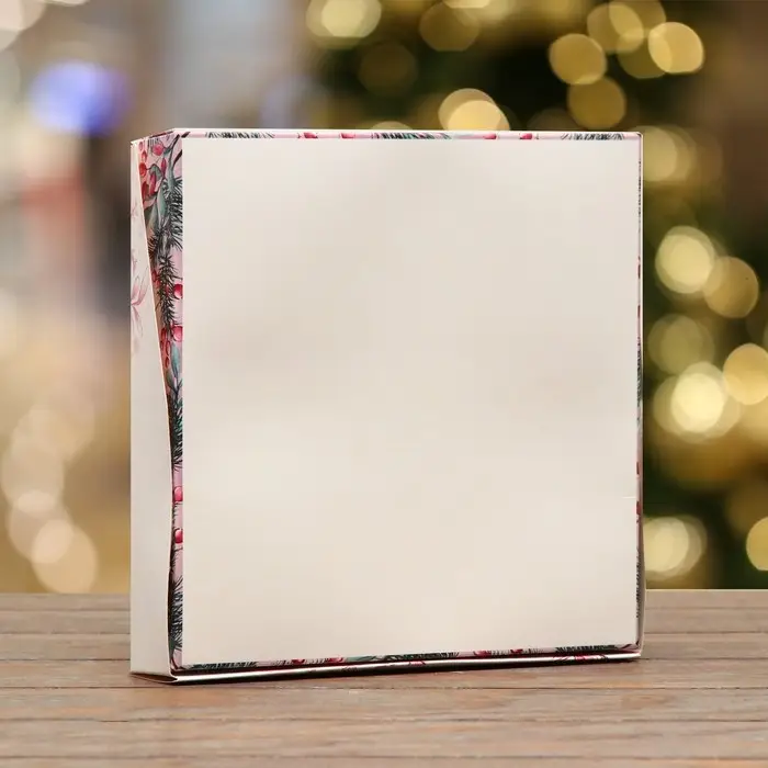 Коробка складная «Снежинка», 20×20×4 см Коробка складная «Снежинка», 20×20×4 см