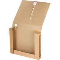 Короб архивный  на двух завязках, А4, гофрокартон, 50 мм