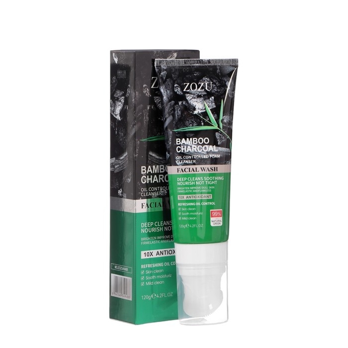 Пенка для умывания, с бамбуковым углем, 120 мл Пенка для умывания, с бамбуковым углем, 120 мл