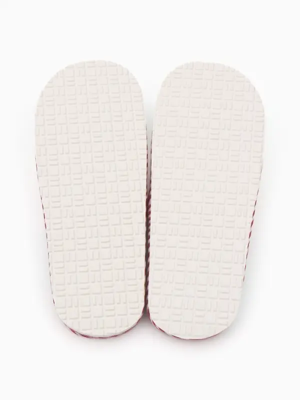 Массажёр для ног, тапочки, пара, 25 см, размер 35-38, красный