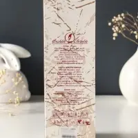 Набор свечей витых, 2.3&times;24.5 см, 5 ч, 50 г, 4 шт., слоновая кость, в подарочной коробке