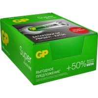 Батарейка GP Super AAA/LR03/24A 24ARS-2SB4/24AA21RA-2CRS4 96шт/уп, 4шт/бл
