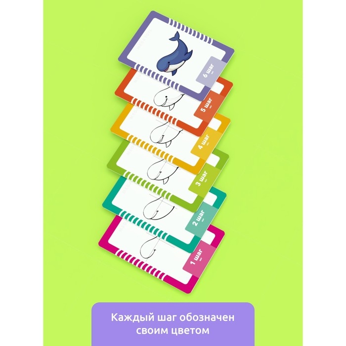 Головоломка «Развивающие карточки. Учимся рисовать» Головоломка «Развивающие карточки. Учимся рисовать»