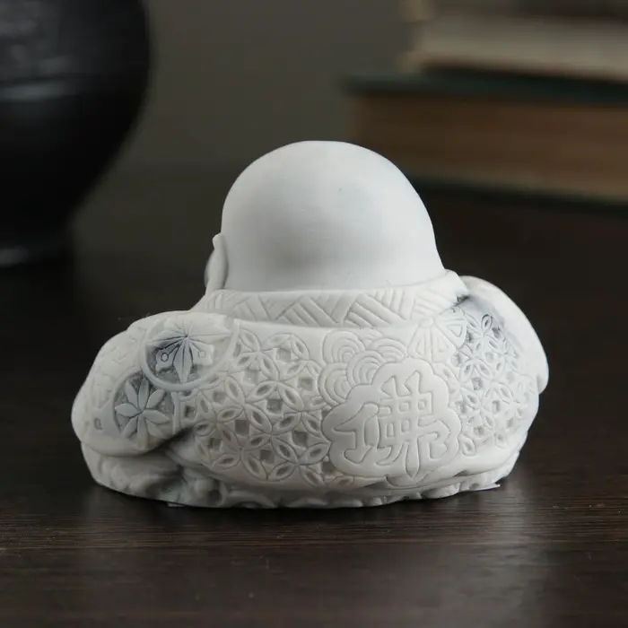 Фигурка &laquo;Китайский Будда&raquo;, мраморная крошка, 5.5 см