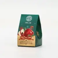 Бомбочка для ванны, 40 г, аромат яблочный пунш, Ural Lab