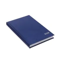 Ежедневник датир 2026г А5 168л б/вин Синий Ежедневник датир 2026г А5 168л б/вин Синий