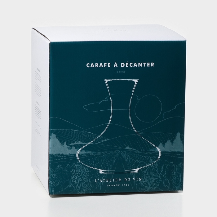 Декантер стеклянный, 1,2 л Декантер стеклянный, 1,2 л
