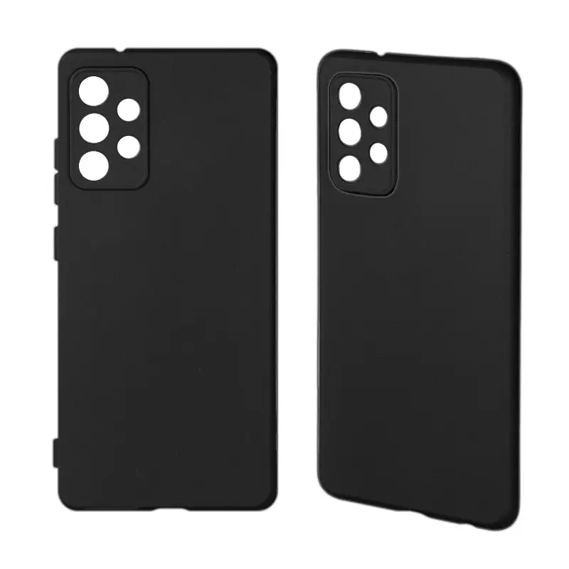 Чехол Samsung A52 TPU матовый черный Чехол Samsung A52 TPU матовый черный