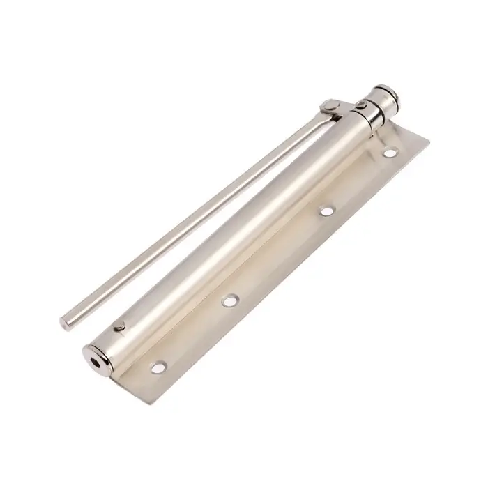 Доводчик дверной пружинный ТУНДРА, нержавеющая сталь