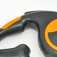 Рулетка - поводок &laquo;Косточка&raquo;, 3 м, с контейнером для пакетов, пластик, чёрная