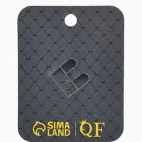 Брошь-кулон &laquo;Галиотис. Лист клёна&raquo;, зелёная в чернёном серебре