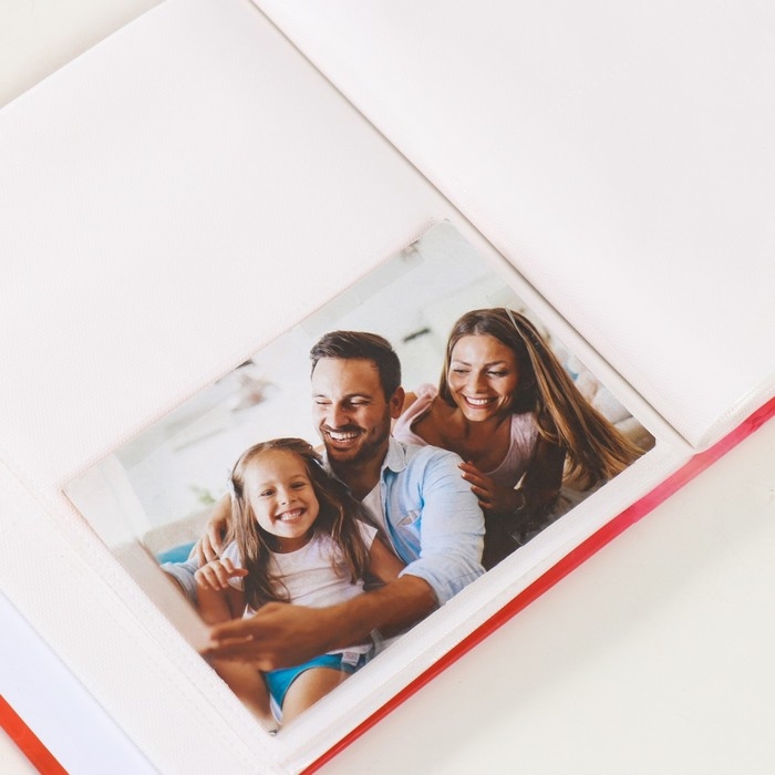 Фотоальбом на 200 фото 10х15 см Фотоальбом на 200 фото 10х15 см "Розы Красная"