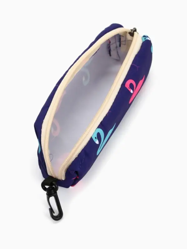 Рюкзак школьный &laquo;Фламинго&raquo;, с пеналом, 29&times;12&times;41 см, фиолетовый