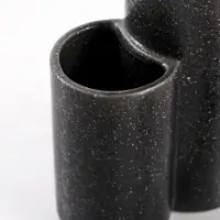 Дозатор для моющего средства с щёткой «Минимал», цвет чёрный