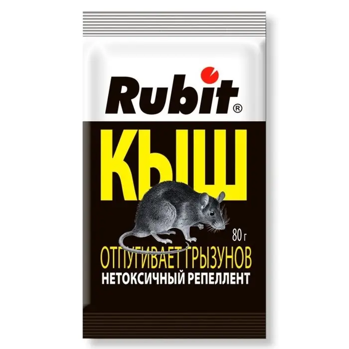 Саше-пакет от грызунов Саше-пакет от грызунов "Rubit", пакет, 80 г